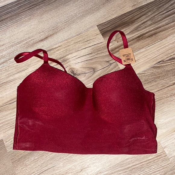 Victoria’s Secret maroon brallete.